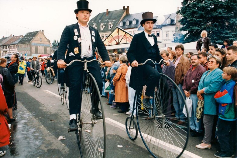 Ein Bild eines Festumzugs